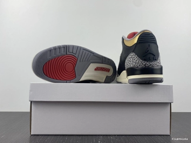 Jordan WMNS Gold CK9246-067 Air Black 3 0814